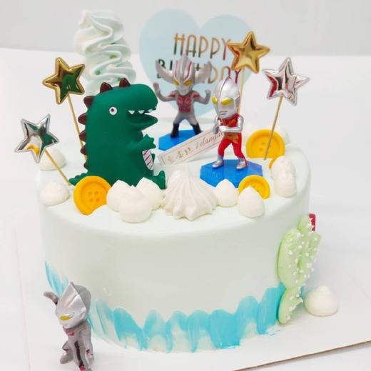奥特曼打怪兽/cake - 壹蛋糕