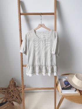 【老米优品】 /29元清仓秒杀！！复古气质 文艺少女花边小衬衫CY190304Y