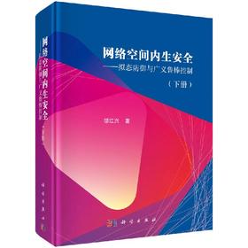 网络空间内生安全——拟态防御与广义鲁棒控制（下册）