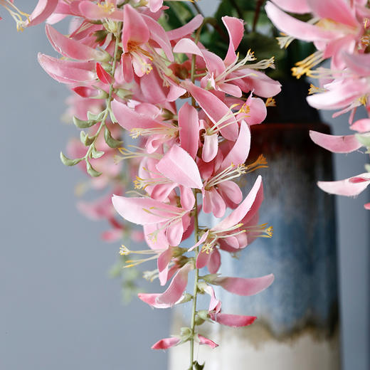 双头刺桐仿真花假花高档轻奢自然风客厅商场别墅家居特色绢花装饰 商品图3