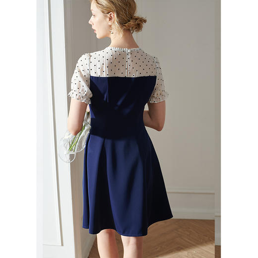 欧芮儿短袖连衣裙女O20XL30616 商品图1