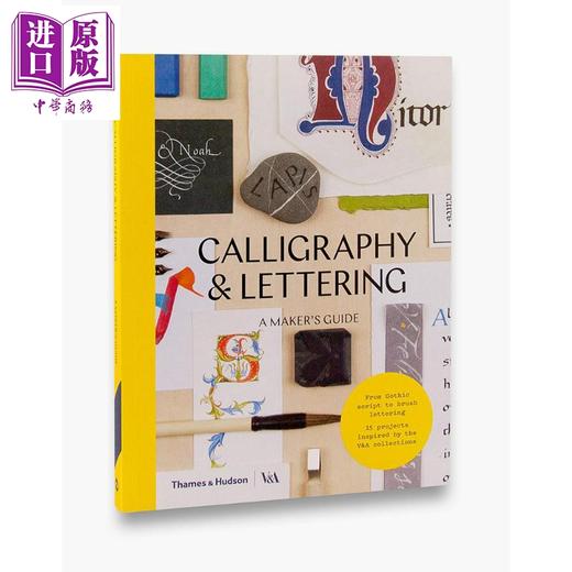 【中商原版】书法与文字创作指南 英文原版Calligraphy&Lettering:A Maker'sGuide 商品图1