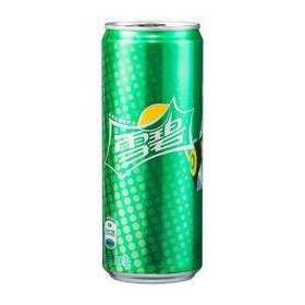 雪碧/雪碧柠檬味汽水（SLEEK） 330mL CAN 罐装饮料