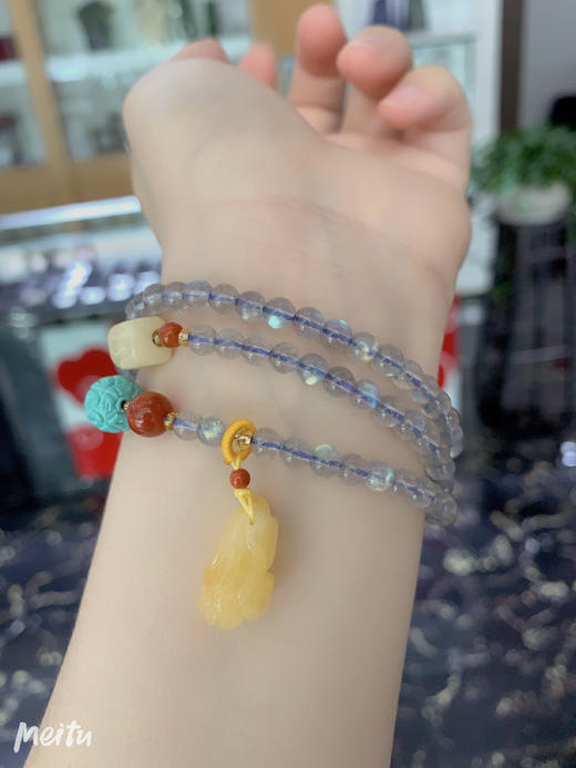 灰月光3圈手串 商品图1