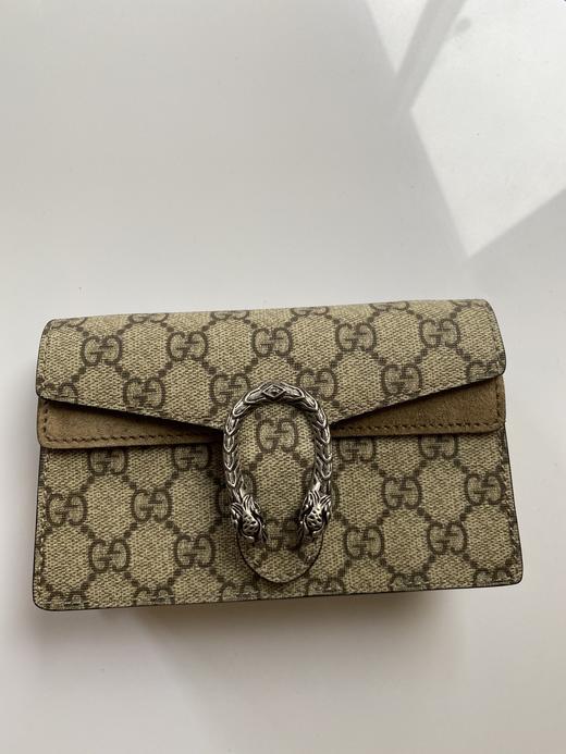 高端系｜Gucci supermini 经典款麂皮酒神包 商品图0