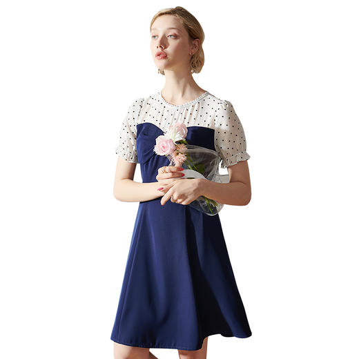 欧芮儿短袖连衣裙女O20XL30616 商品图3
