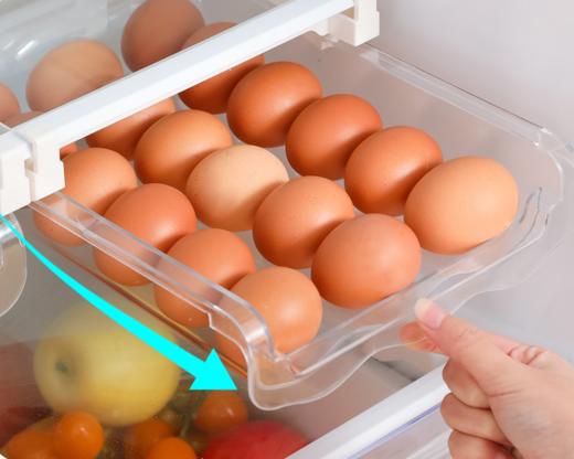 抽屉式冰箱自动出蛋鸡蛋盒   家用保鲜盒食品收纳盒2.92 商品图1