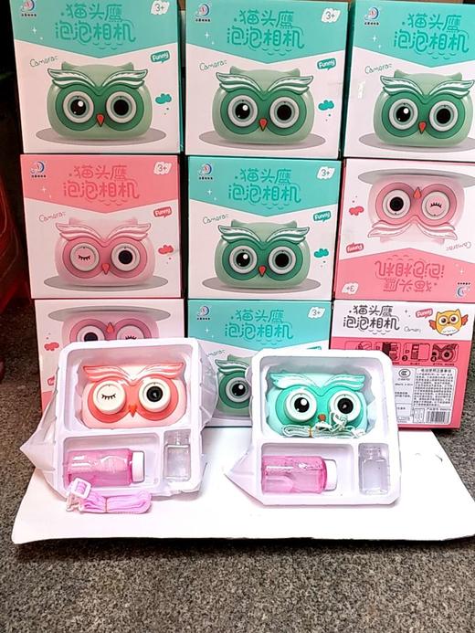 达喜胜猫头鹰泡泡相机玩具*1个 商品图0