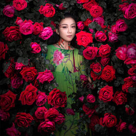 醉梦仙霖连衣裙 | 杨丽萍老师同款| 现货加急发 |真丝款