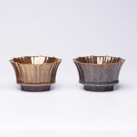 龙德堂陶艺 范泽锋烧 金丝玉毫盏《羽冠-大》 (库存请咨询客服) 商品图3