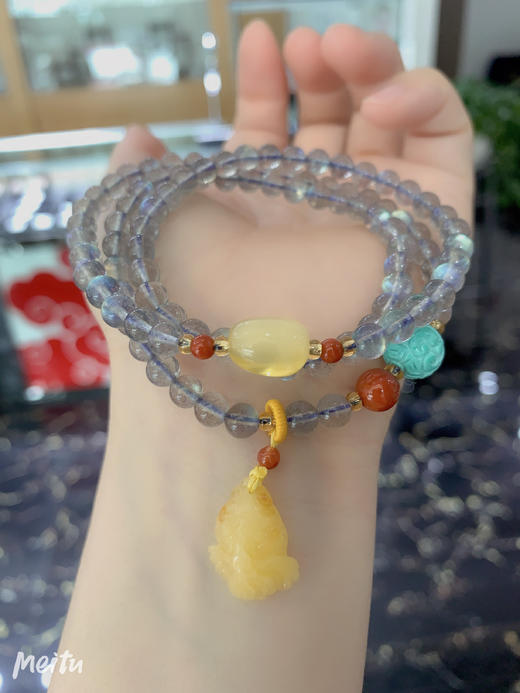 灰月光3圈手串 商品图1