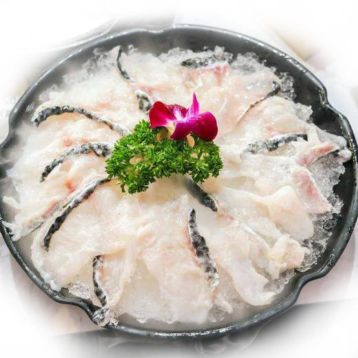 免浆黑鱼片无骨水煮鱼片半成品 250g盒 商品图1