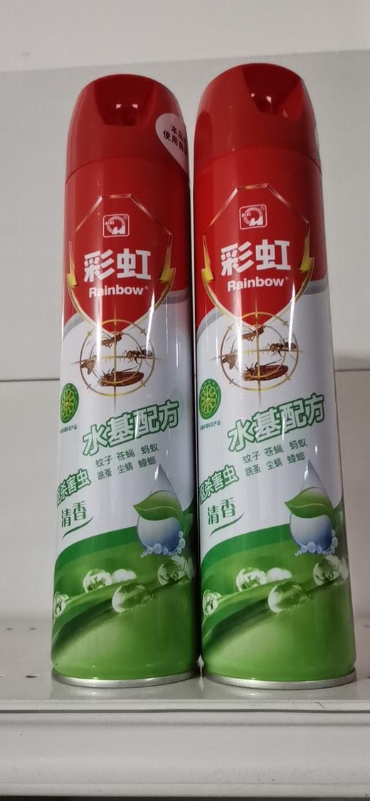 彩虹清香型水基杀虫气雾剂400克*1瓶 商品图1