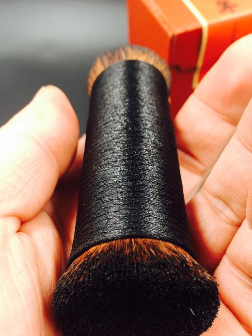 【拓片工具】粗矮型棕老虎篆刻印章拓边款、金石砖拓用棕刷 T009 商品图9