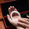 和田玉(羊脂玉)手镯--平安镯（圈口请备注留言） 商品缩略图3