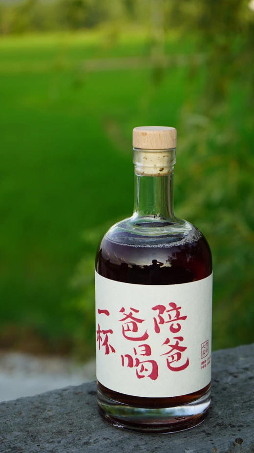 【给爸爸的酒】黄山有机桑葚黑米酒 500ml 11%vol 商品图0