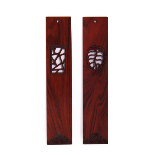 红木书签°单片/双片/可定制 商品图3