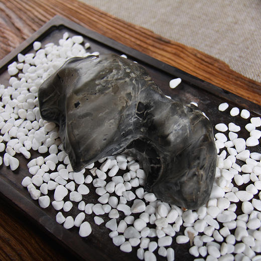 福临门°灵璧石原石摆件 商品图0