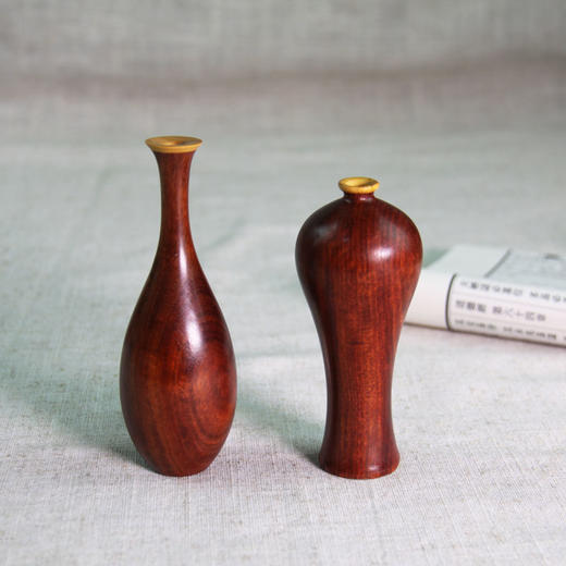 血檀新款简约素花插 商品图0