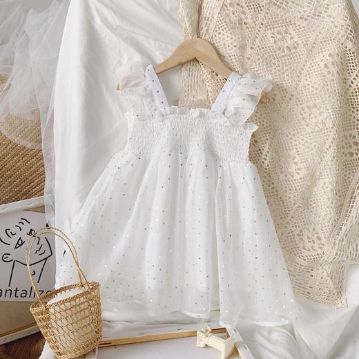 JS-X53815宝宝韩版连衣裙儿童洋气吊带裙礼服裙 商品图3