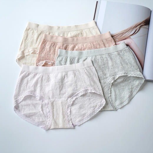 日用美~出口日本百货公司订单 莫代尔棉混舒适内裤一组 【包邮+涉及卫生bu退换】 商品图2