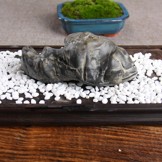 福临门°灵璧石原石摆件 商品图2