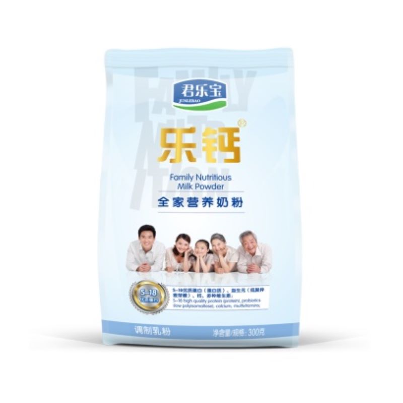 君乐宝乐钙全家营养奶粉300克JPY带授权招加盟代理