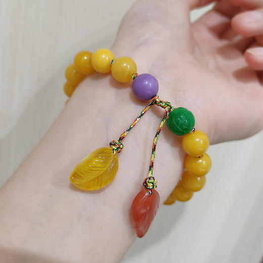 蜜蜡手串 商品图2