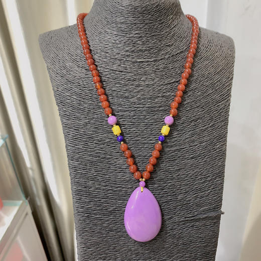紫云母玛瑙项链 商品图1