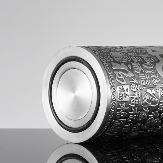 子佩集【百福齐临】S999银手工百福浮雕杯摆件【YH6400027-1】纯银内胆泡茶杯206 商品图8