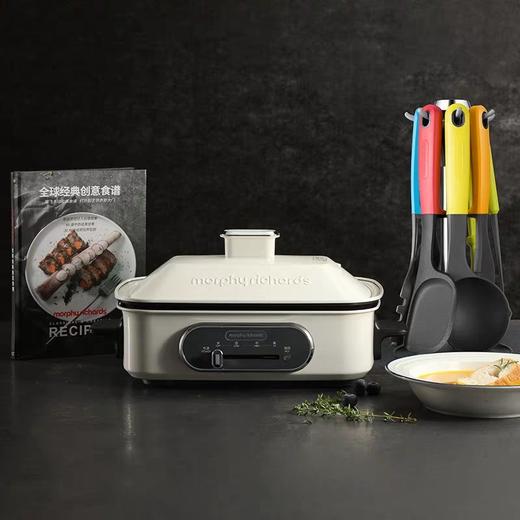 摩飞多功能料理锅MR1032烹饪厨具七件套 商品图1