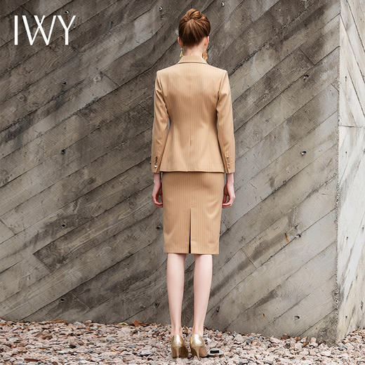 IWY/卡其色西装长裤半裙套装201020CPS1 商品图8