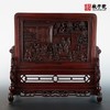 徽字号红木雕刻屏风酸枝木插屏简座小屏风工艺品摆件 商品缩略图0