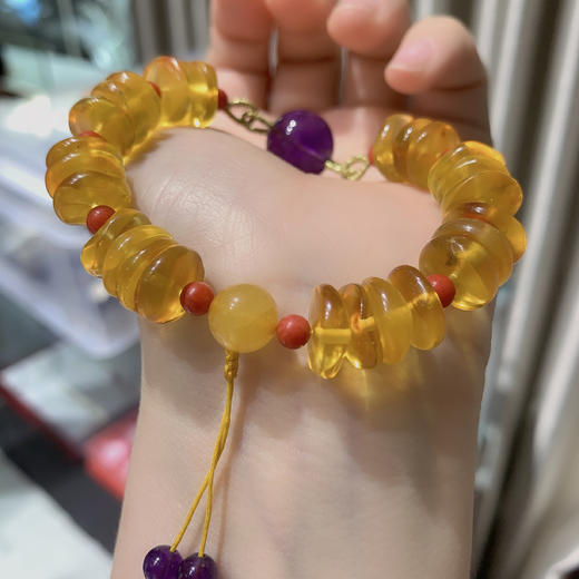 蜜蜡盘珠 商品图1