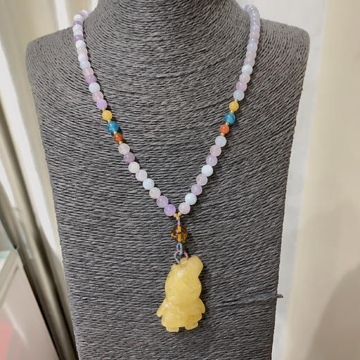 小猪佩奇蜜蜡项链 商品图0