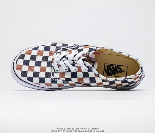 万斯Vans Style 36 Decon SF奶咖色棋盘格权志龙硫化休闲时尚百搭舒适滑板鞋 商品图5