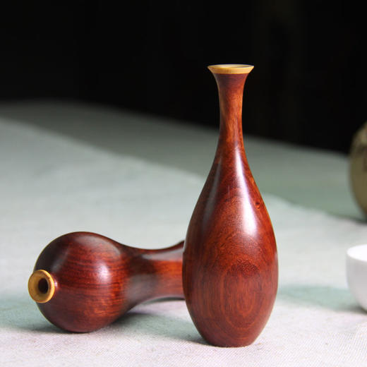 血檀新款简约素花插 商品图2