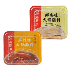 海底捞 鲜香味/麻辣味 火锅蘸料 100g