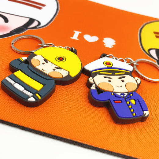 “蓝朋友”系列钥匙扣小蓝和小火 商品图6