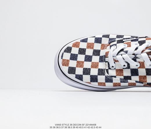 万斯Vans Style 36 Decon SF奶咖色棋盘格权志龙硫化休闲时尚百搭舒适滑板鞋 商品图1