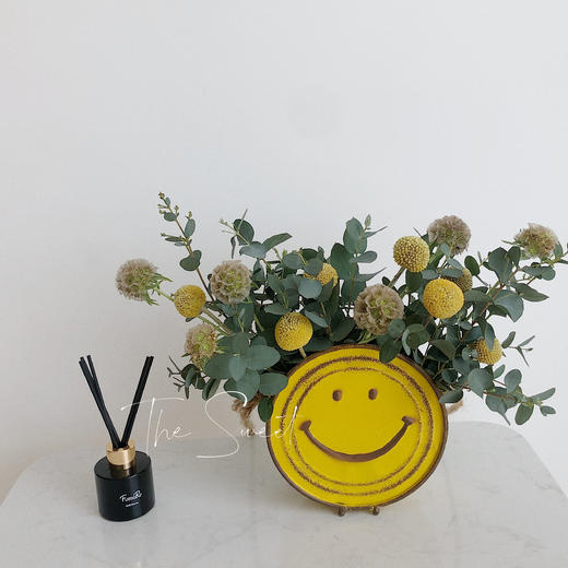 花艺 笑脸铁质可爱多·花盒 商品图1