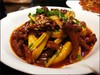 招牌菜~香辣年糕烧鸡爪（较辣，改不了辣度）（配料：鸡爪，年糕） 商品缩略图0