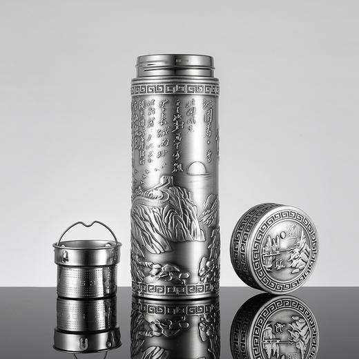 子佩集S999纯银内胆精工长城杯摆件【DLBJB001】长城泡茶杯206 商品图1