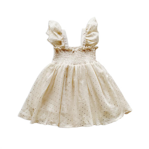 JS-X53815宝宝韩版连衣裙儿童洋气吊带裙礼服裙 商品图4