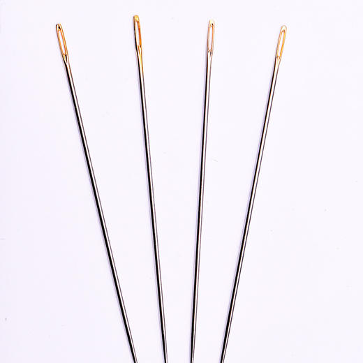 国产优质服装厂手工针C型大眼手缝针 大眼针  金、银鼻 商品图5