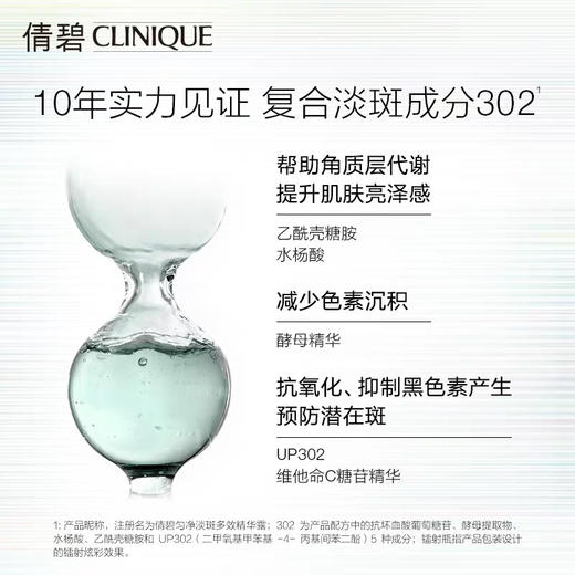 【新低价】倩碧302美白镭射瓶 淡斑淡痘印精华液 匀净提亮肤色 商品图0