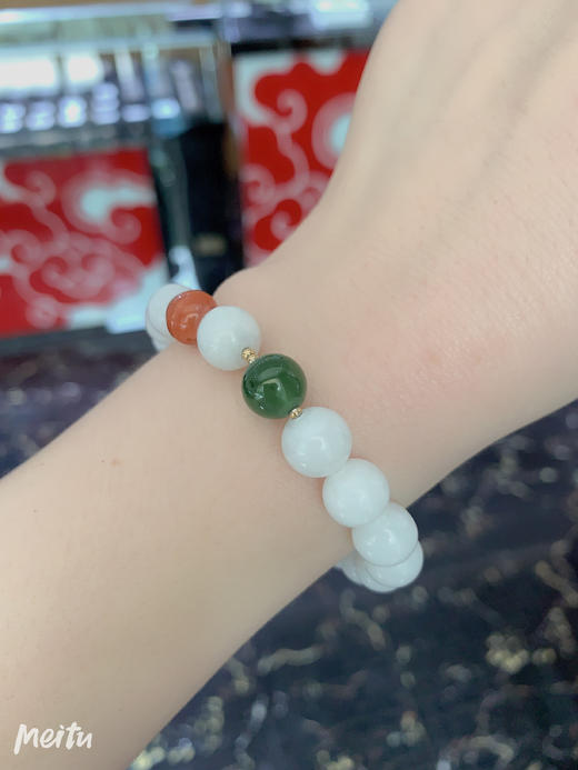 和田白玉手串 商品图1