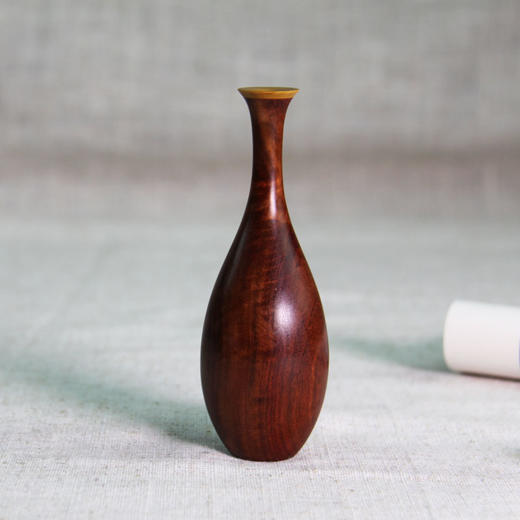 血檀新款简约素花插 商品图4