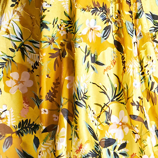 【伯妮斯茵】2S63431--黄色连衣裙--开花的果树--《燃烧的灵魂--梵高》 商品图5