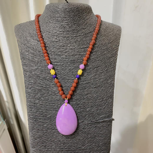 紫云母玛瑙项链 商品图0